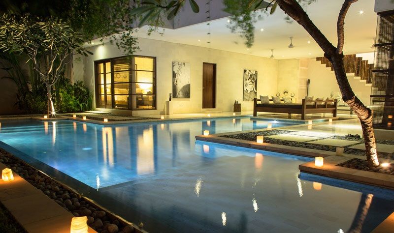 Nyaman Villas Seminyak Ngoại thất bức ảnh